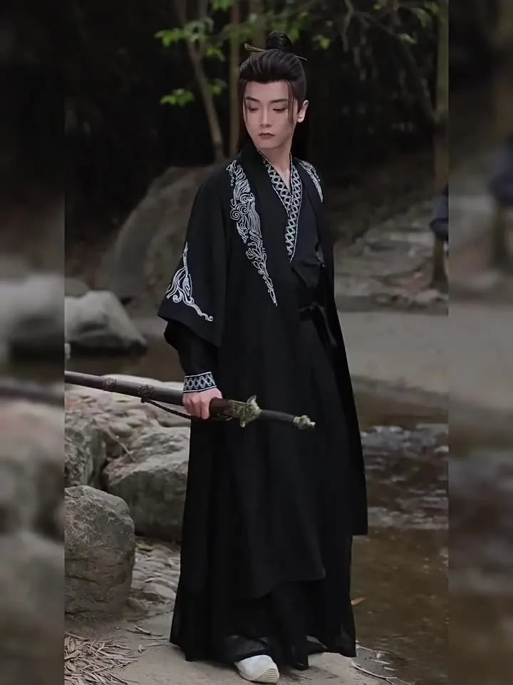 Hanfu-Set für Herren aus der Song-Dynastie