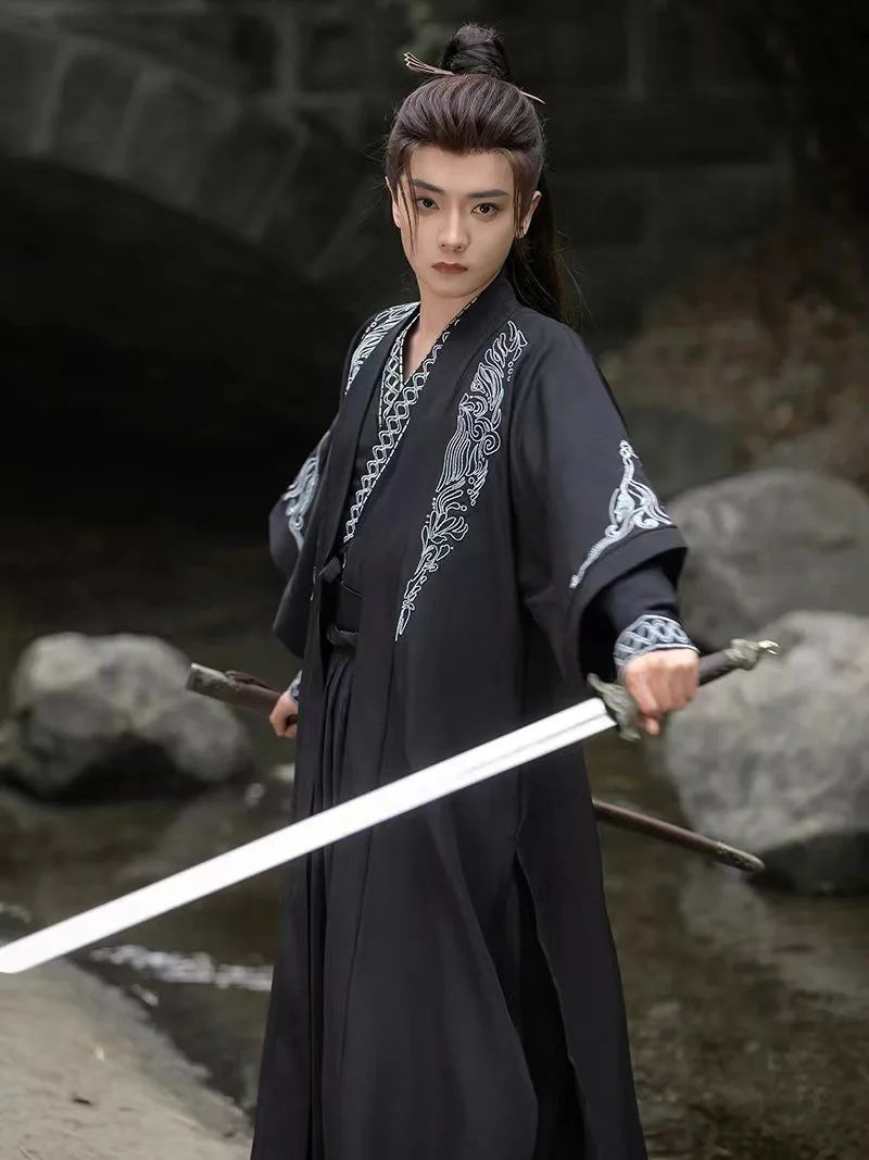 Hanfu-Set für Herren aus der Song-Dynastie