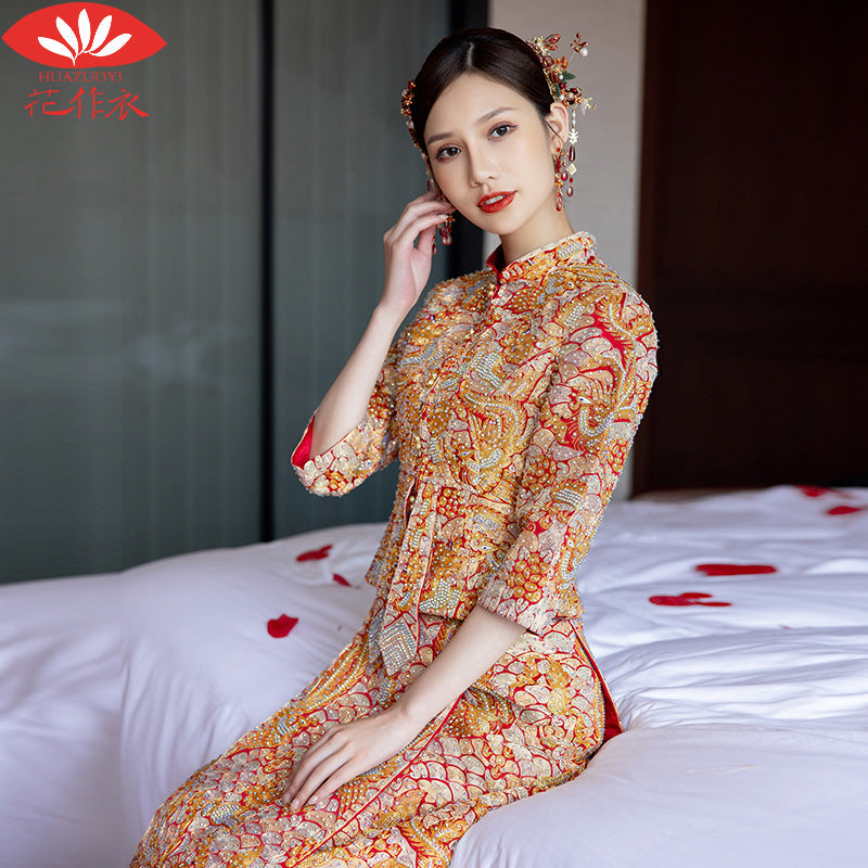 Chinese Wedding Qun Kwa Dress | Blessing