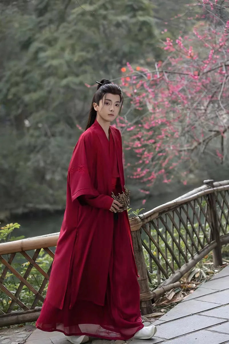 Hanfu-Set für Herren aus der Song-Dynastie