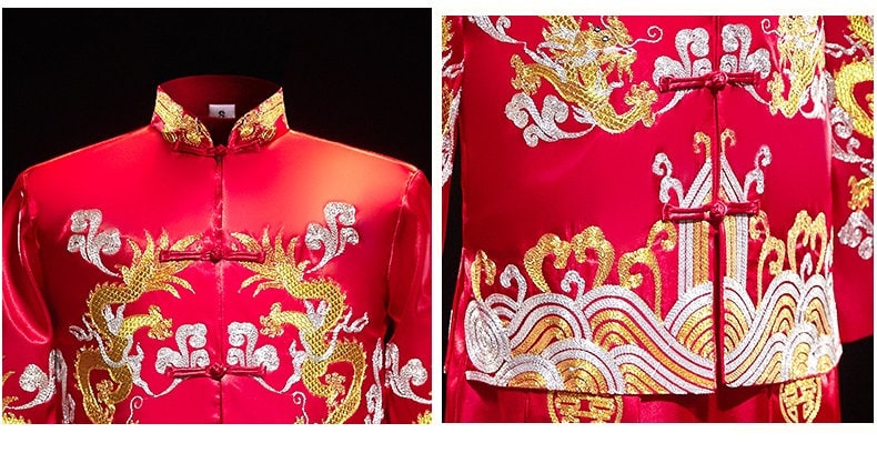 Chinese wedding outfit for the groom - Oriental Me