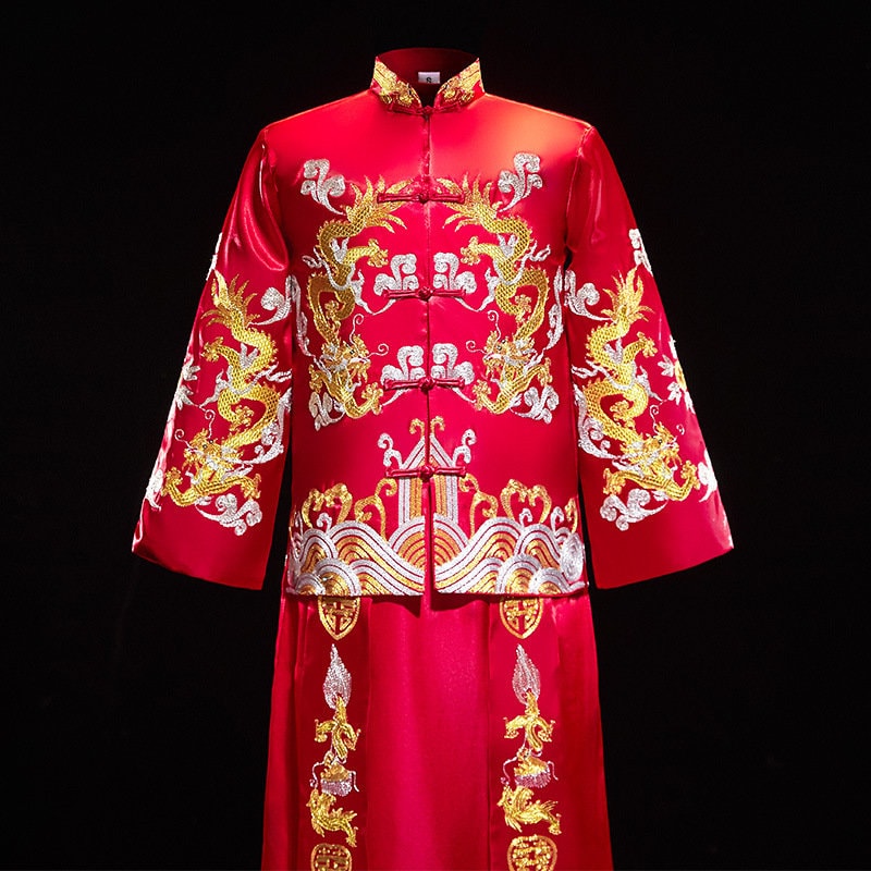 Chinese wedding outfit for the groom - Oriental Me