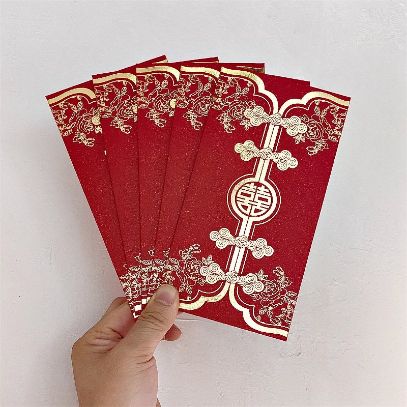 Double happiness Wedding red envelopes
