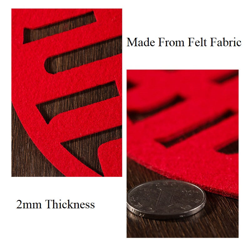Personalized Double Happiness Wall Décor - Oriental Me