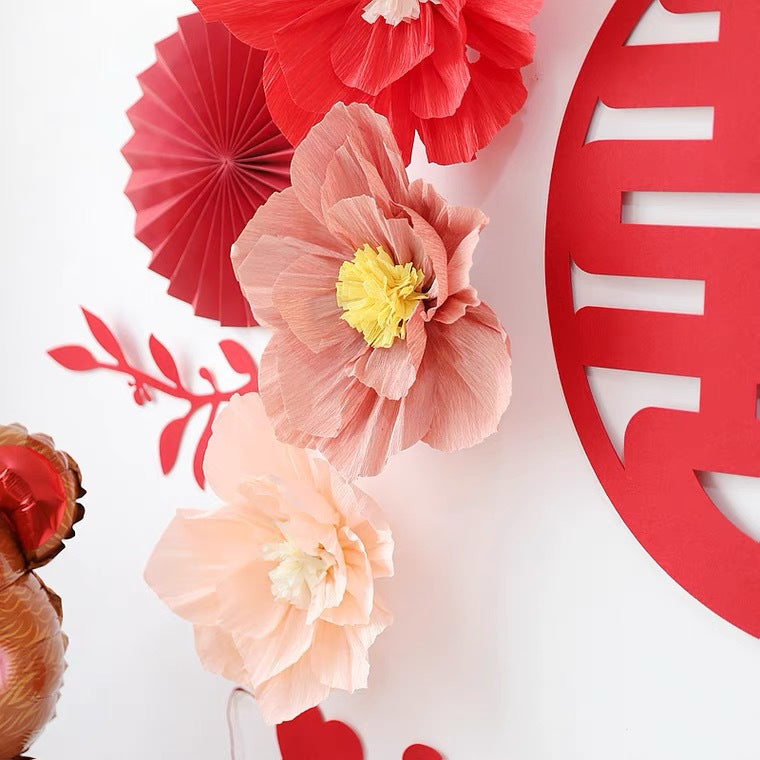 double happiness wall decoration for chinese wedding vietnames wedding tea ceremony