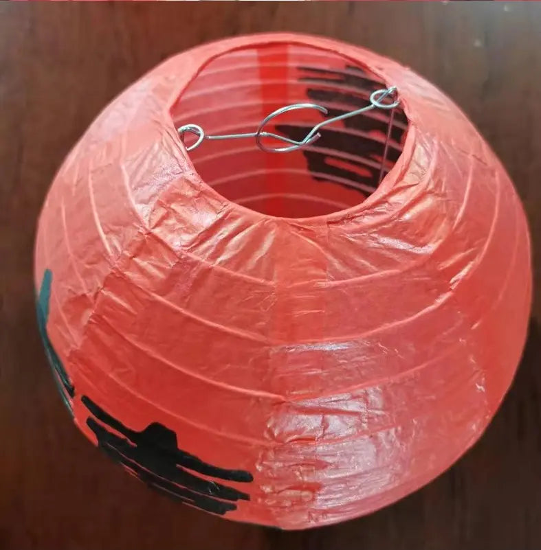 Red Double Happiness Paper Lanterns for chinese wedding 