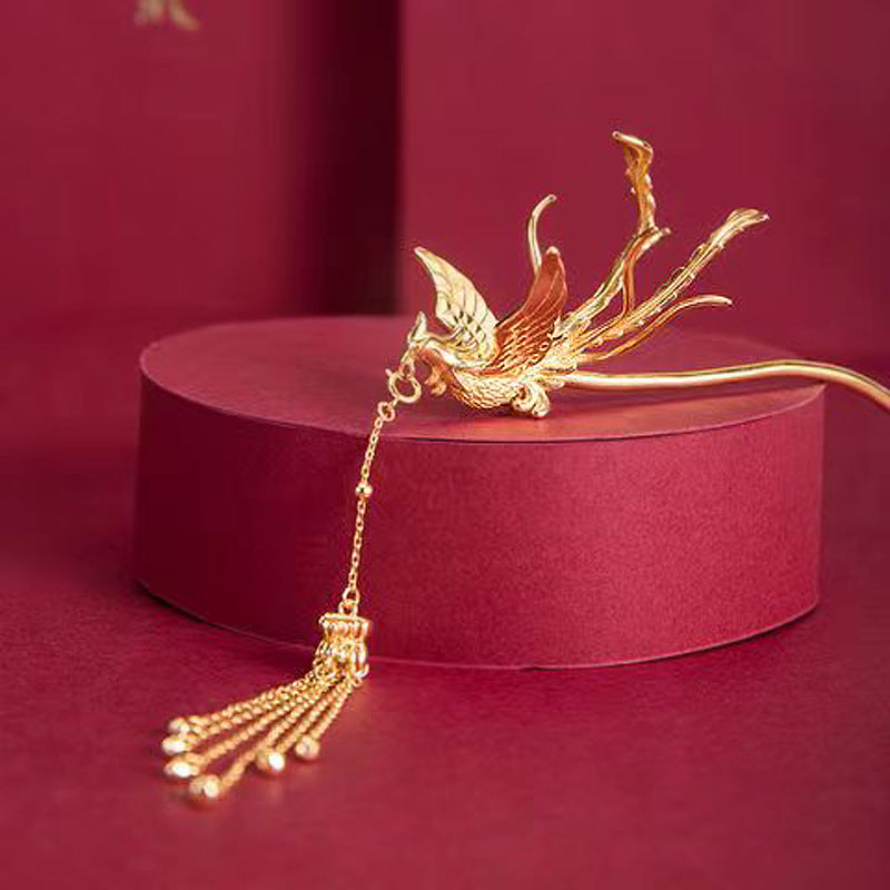 chinese bridal phoenix stick