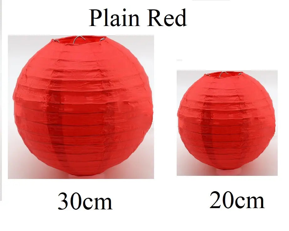 Red Double Happiness Paper Lanterns for chinese wedding 
