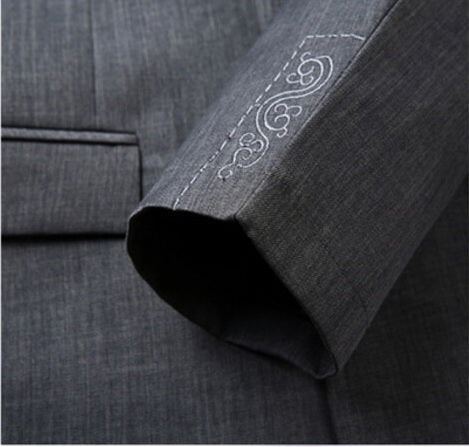 Mandarin Collar Men's Chinese Zhongshan Tang Suit