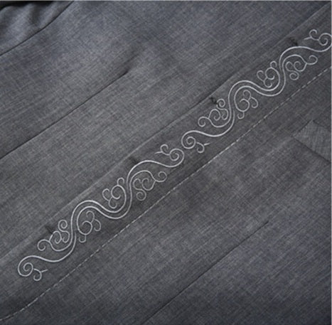 Mandarin Collar Men's Chinese Zhongshan Tang Suit