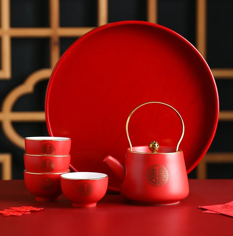 Tea Sets For Adults Chinese Traditional Tea Set, Teapot And Teacup