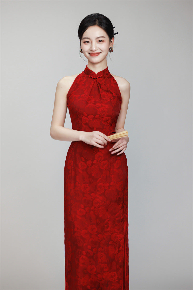 Asian bridal qipao dress