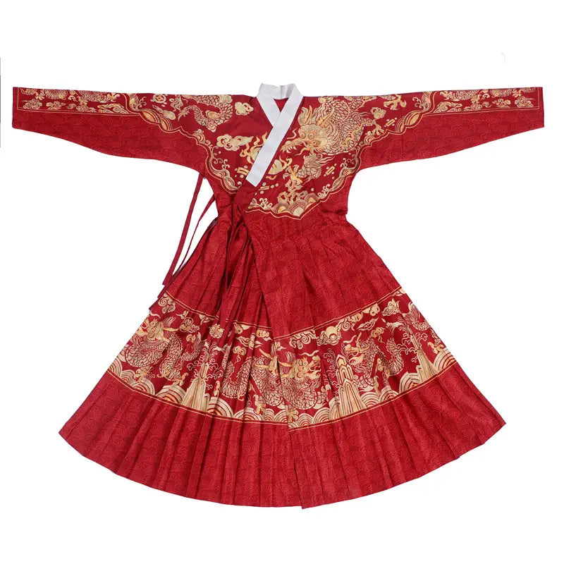 Han Dragon Robe Men’s Ming Dynasty Dragon Hanfu Robe – Oriental Me