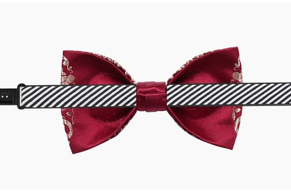 Traditional Chinese Red Bow Ties