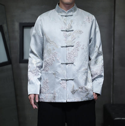 Traditional Chinese Brocade mandarin tang Jacket