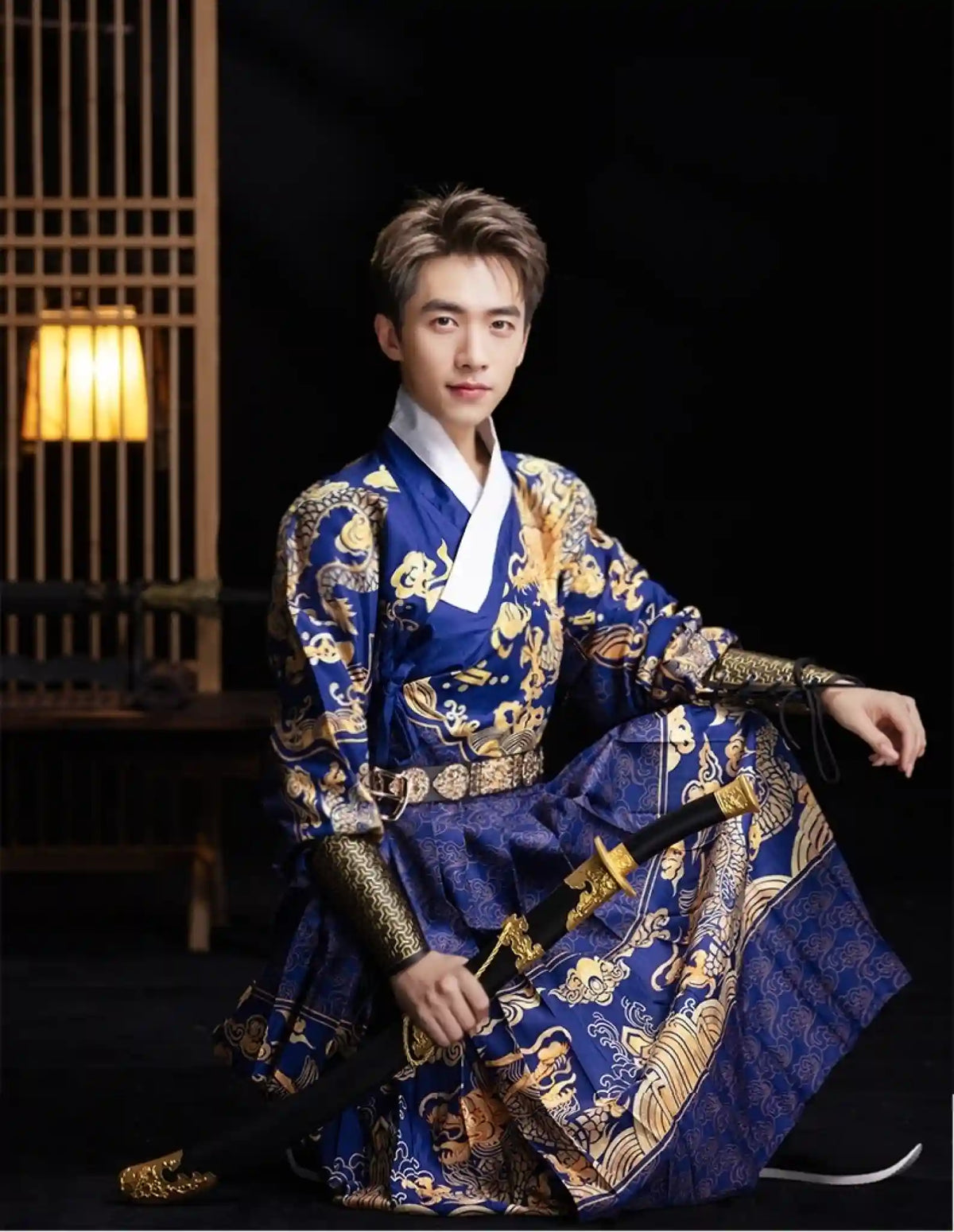 Han Dragon Robe Men’s Ming Dynasty Dragon Hanfu Robe – Oriental Me