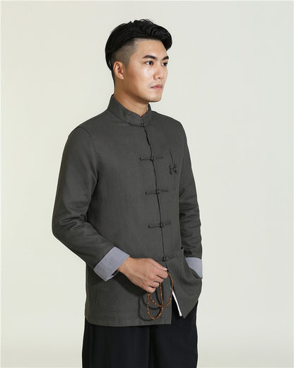 Linen Cotton Tang Jacket