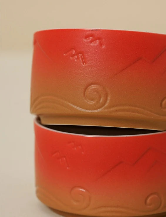Traditional Chinese Wedding Ceramic Tea Set| Eternal Love