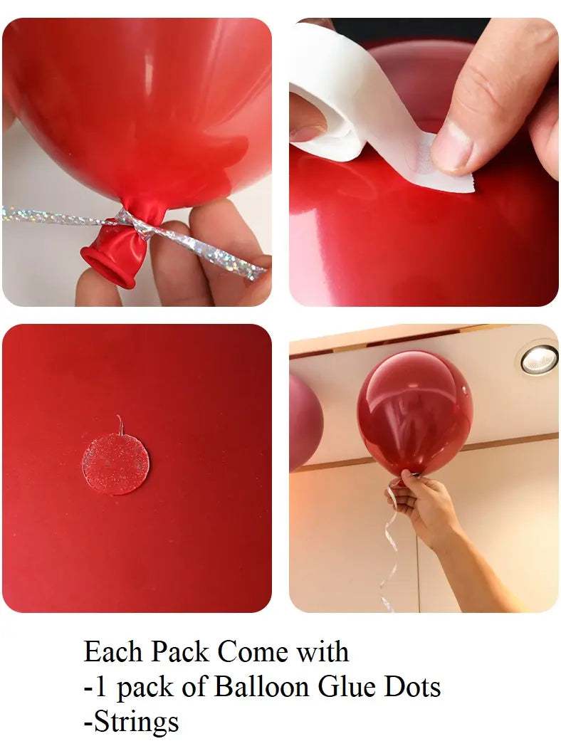Double Happiness Balloons 10inch/25cm (70pcs)