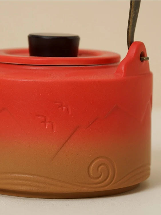 Traditional Chinese Wedding Ceramic Tea Set| Eternal Love