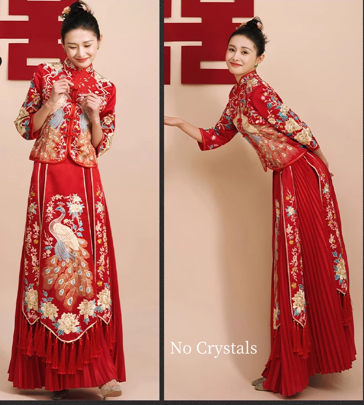 Qun Kwa dress for Chinese wedding