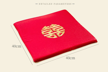 Red Double Happiness Kneeling Pad