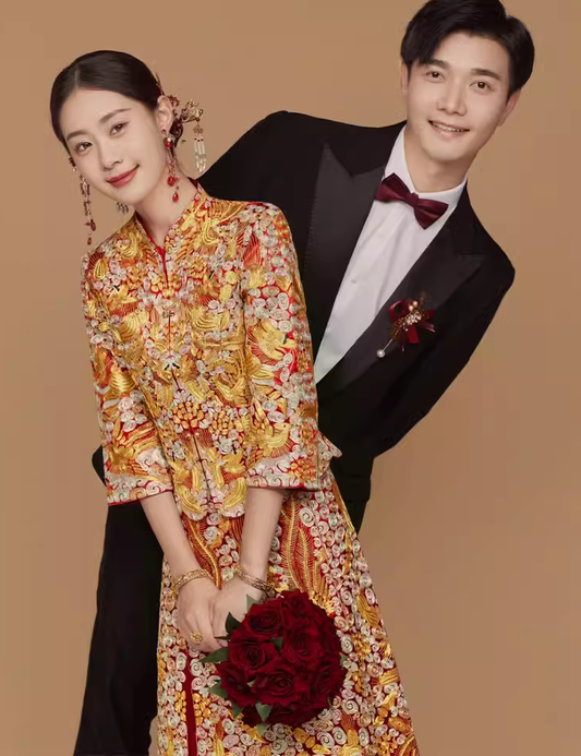 Chinese Wedding Qun Kwa Dress | Eternal Love