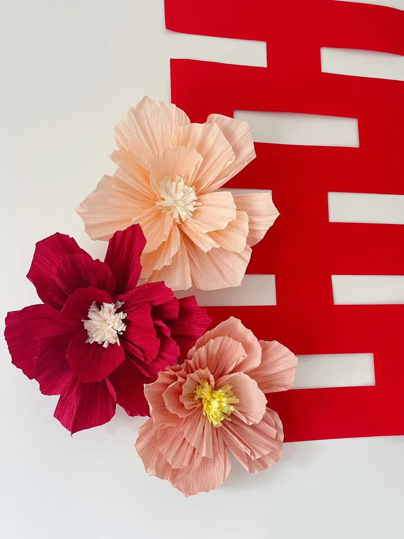 double happiness wall decoration for chinese and vietnamess wedding