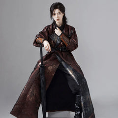 Chinese Reversible Hanfu Robe |  Fire Cloud