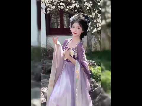 Robe Hanfu de la dynastie chinoise Tang | Brise printanière