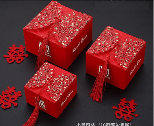 Double Happiness Favor Boxes| Long Lasting (Set of 20)