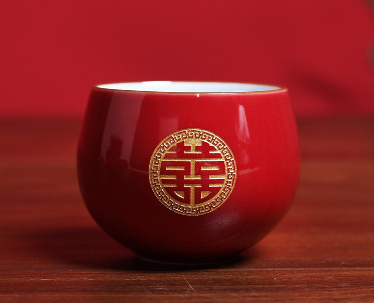 Double Happiness Wedding Tea Set | Harmony - Oriental Me