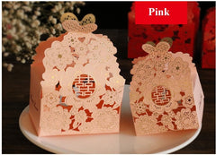 Double Happiness Butterfly Favor boxes（20Boxes) - Oriental Me