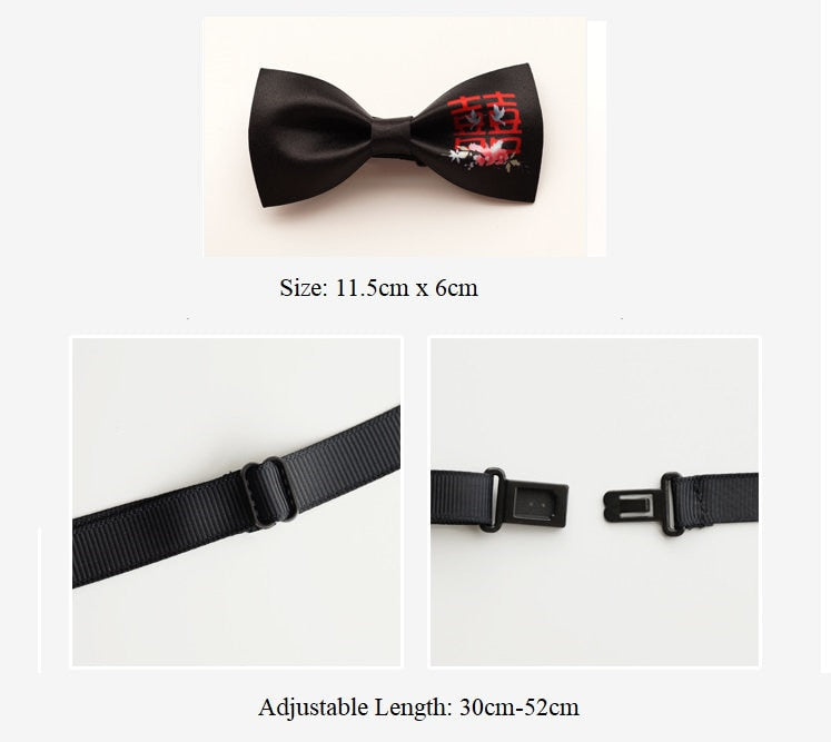 Double Happiness Bow Tie | The Perfect Couple