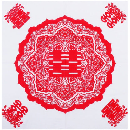 Red Double Happiness Chinese Wedding Napkins (20pcs)