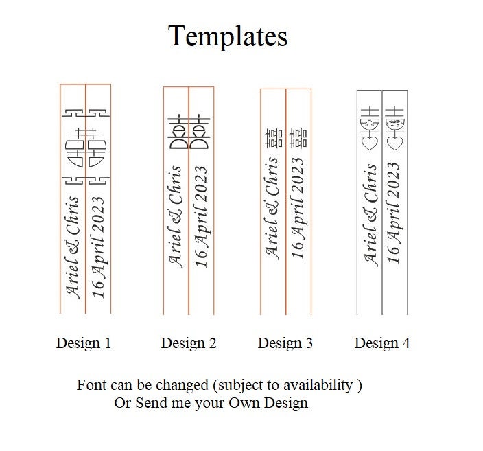 Custom Made Engraved Wooden Chopsticks - Oriental Me