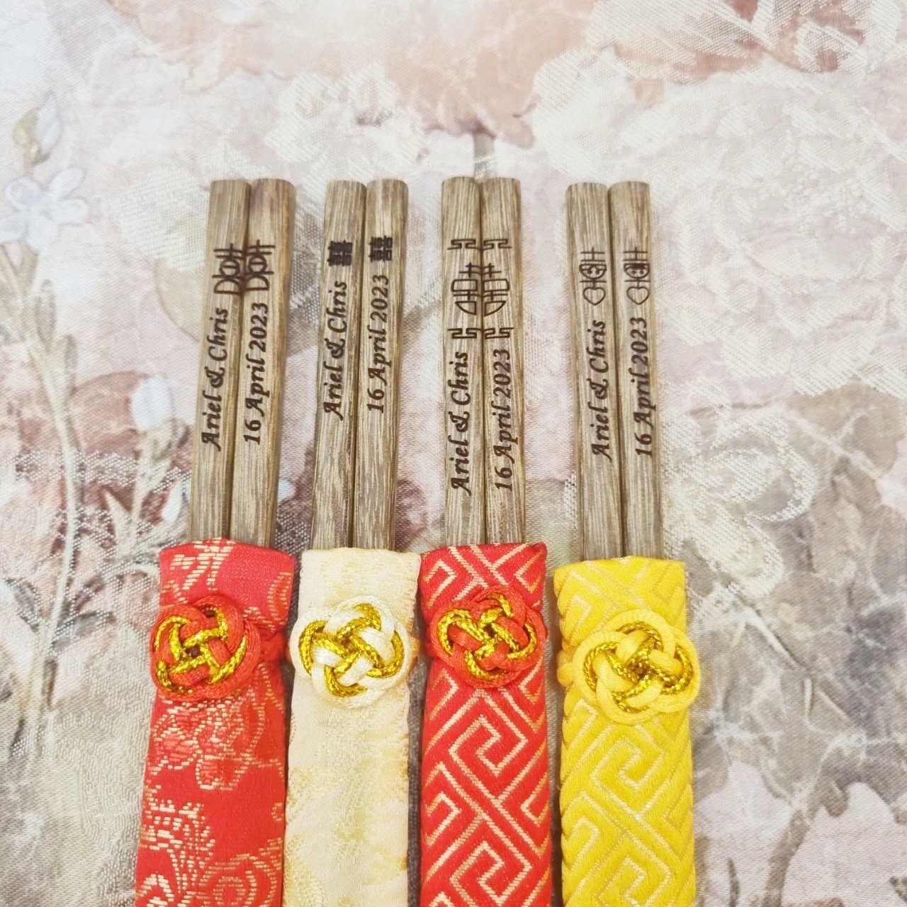 Custom Made Engraved Wooden Chopsticks - Oriental Me