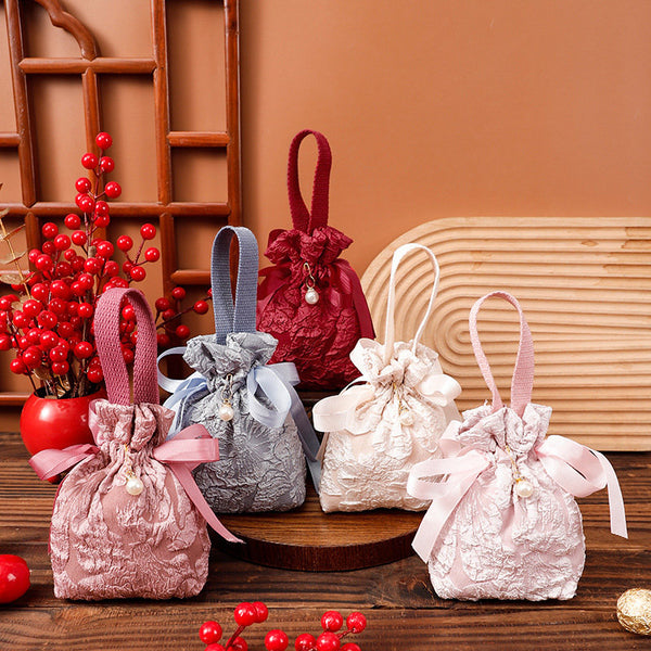 Double Happiness  Wedding  Favor Gift Pouch Bag - Oriental Me