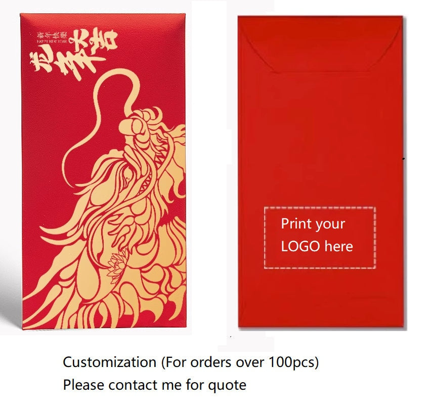 Year of Dragon 2024 Red Envelopes  (10pcs)