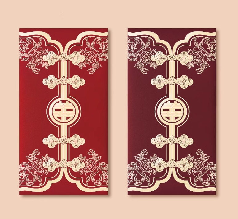 Wedding red envelopes