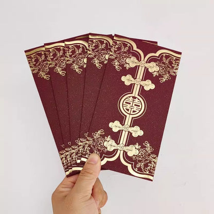 Glitter Double Happiness Red Envelope - Oriental Me