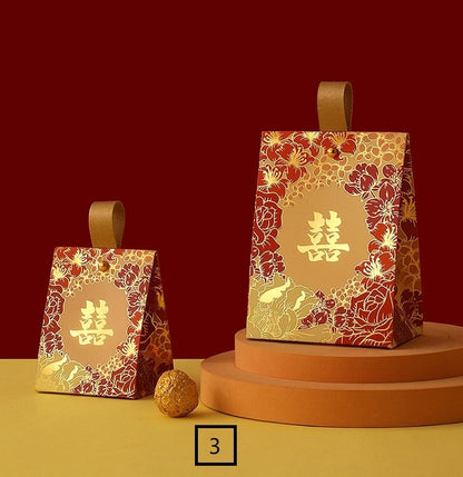 Double Happiness  Favor boxes | Bouquet  (Set Of 20)