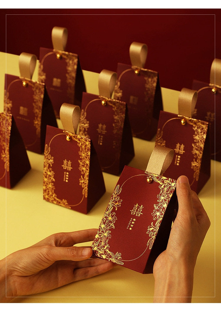 Double Happiness Favor boxes|  Michelia Alba (Set of 20) - Oriental Me