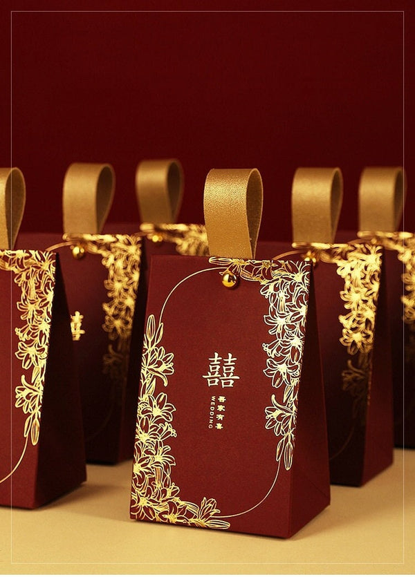 Double Happiness Favor boxes|  Michelia Alba (Set of 20) - Oriental Me
